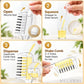 7 Teeth Oil Massage & Relaxing Scalp Comb – Rolling Ball Applicator